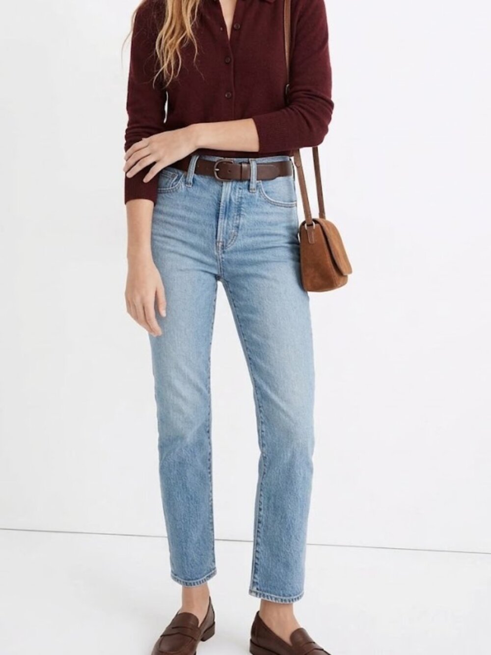 Madewell Perfect Vintage Jeans Banner Wash High Rise Size 25 NA917